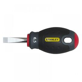 Отвертка Stanley FatMax Stubby, SL6,5 х 30мм, укороченная с параллельным жалом под прямой шлиц. (0-65-404)