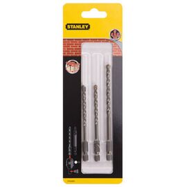 Набор сверл Stanley по кирпичу SUPER-LOСK, 3 шт,: 4,0/5,0/6,0 мм /длина 50/50/69 мм (STA53053)