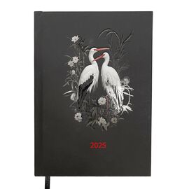 Еженедельник Buromax датированный 2025 FREE, А5 черный (BM.2166-01)