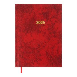 Еженедельник Buromax датированный 2025 Base A5 336 страниц красный (BM.2108-05)