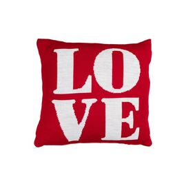 Наволочка Прованс декоративная вязаная LOVE 45х45 (033151)