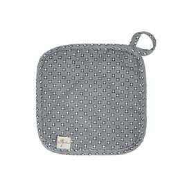 Кухонная прихватка Прованс Merry Christmas серая 20х20 (031456)