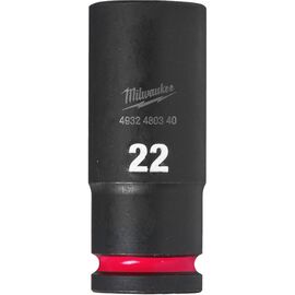 Головка торцева Milwaukee ShW 1/2" 22 мм, довга (4932480340)