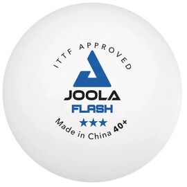 Мячик для настольного тенниса Joola Flash 40+ White 6 шт (40041) (930941)