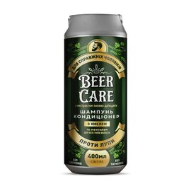 Шампунь Beer Care З хмелем та ментолом Проти лупи 400 мл (4820164641965)