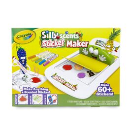 Набор для творчества Crayola Silly Scents Создание ароматных стикеров (74-7261)