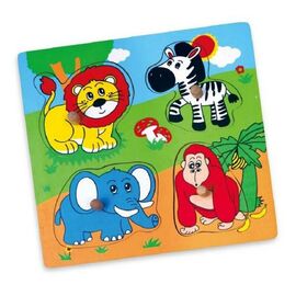 Развивающая игрушка Viga Toys Дикие животные (59563)