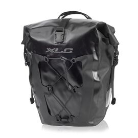 Велосумка на багажник XLC Комплект 2 шт 21 x 18 x 46 см Black (2501770600)