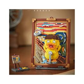 Конструктор LOZ mini Об'ємна картина Крик Мунка (1288)