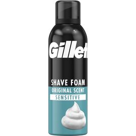 Пена для бритья Gillette Classic Sensitive 200 мл (3014260228682)