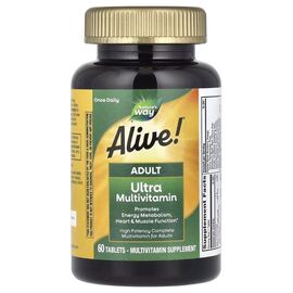 Мультивітамін Nature's Way Мультивітаміни для дорослих Alive! Adult Ultra Potency Complete Multivitam (NWY-15679)