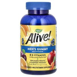 Мультивитамин Nature's Way Мультивитамины для мужчин, вкус фруктов, Alive! Men''s Gummy Multiv (NWY-14031)
