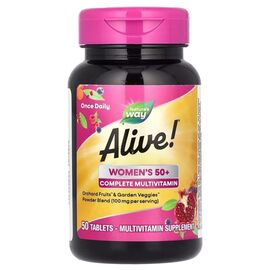 Мультивитамин Nature's Way Мультивитамины полного комплекса для женщин 50+, Alive! Women (NWY-13662)
