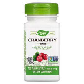 Травы Nature's Way Клюква, 930 мг, Cranberry Fruit, 100 вегетарианских капсул (NWY-12150)
