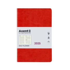 Тижневик Axent датований 2025 Partner City Soft 145х210 мм, червоний (8821-25-03-A)