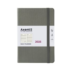 Еженедельник Axent датированный 2025 Partner Lines 145х210 мм, серый (8815-25-03-A)