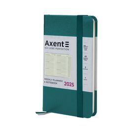 Еженедельник Axent датированный 2025 Pocket Strong 90х150 мм, малахитовый (8508-25-31-A)