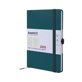 Еженедельник Axent датированный 2025 Prime Strong 145х210 мм, малахитовый (8507-25-31-A)