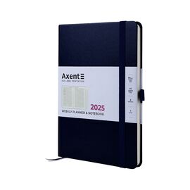 Тижневик Axent датований 2025 Prime Strong 145х210 мм, синій (8507-25-02-A)