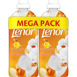Кондиціонер для білизни Lenor Ванільна орхідея та золотий бурштин 2 x 925 мл (8006540922859)