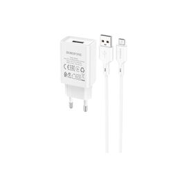 Зарядное устройство BOROFONE BA68A White (BA68AMW)