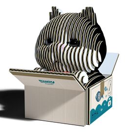 Пазл Eugy 3D Зоопарк Кошеня чорно-біле (XEG-089)