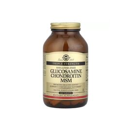 Витамин Solgar Глюкозамин, Хондроитин и МСМ, Glucosamine Chondroitin MSM, Triple Strength, (SOL-01319)