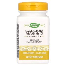 Витамин Nature's Way Комплекс кальций, магний и витамин D, Calcium Mag & D Complex, 100 к (NWY-41420)