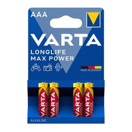 Батарейка Varta AAA Longlife Max Power щелочная * 4 (04703101404)
