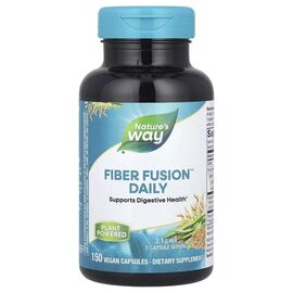 Витамин Nature's Way Клетчатка, Fiber Fusion Daily, 150 вегетарианских капсул (EMT-08452)