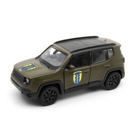 Машина Techno Drive серии Шевроны Героев - Jeep Renegade Trailhawk - Айдар (250351W)