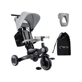 Детский велосипед MoMi Solivia grey 4 в 1 (ROTR00017)