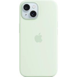 Чехол для мобильного телефона Apple iPhone 15 Silicone Case with MagSafe - Soft Mint,Model A3123 (MWNC3ZM/A)