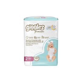 Подгузники Giggles Premium 2 Mini 3-6 кг 40 шт (8680131206889)