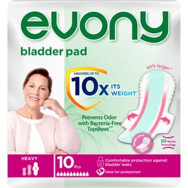 Урологические прокладки Evony Heavy 10 капель 10 шт. (8690536820252)