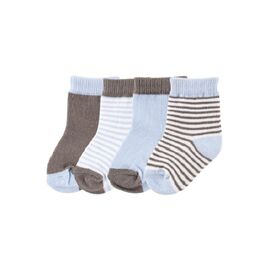 Носки Luvable Friends 4 пары для мальчиков (24107.12-24)