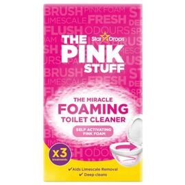Средство для чистки унитаза The Pink Stuff Пенный порошок 3 х 100 г (5060033821664)
