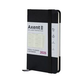 Еженедельник Axent датированный 2025 Pocket Strong 90х150 мм, черный (8508-25-01-A)