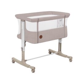 Кроватка Lionelo приставная AURORA BEIGE CAPPUCCINO (LO-AURORA BEIGE CAPPUCCINO)
