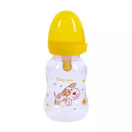Пляшечка для годування Baby Team З латексною соскою 125 мл (4824428013000)