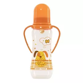 Бутылочка для кормления Baby Team С латексной соской 250 мл (4824428013116)