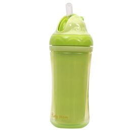 Поїльник-непроливайка Baby Team З подвійними стінками і трубочкою 280 мл (4824428050210)