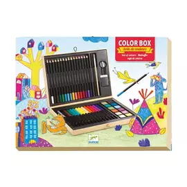 Набір для творчості Djeco Малювання Кольорова коробка (DJ08797)