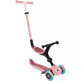 Самокат Globber Globber Go Up Active Темно-розовый до 20/50 кг Светящиеся колеса (744-210)