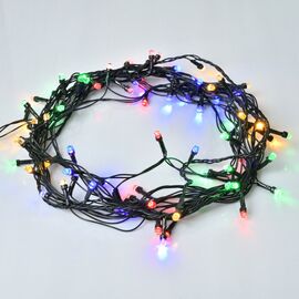 Гирлянда YES! Fun Бриллиант 8 мм 80 LED Разноцветная 8 м 8 режимов мигания (975051)