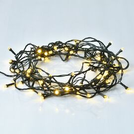 Гірлянда YES! Fun Діамант 8 мм 80 LED Тепло-біла 8 м 8 режимів миготіння (975052)