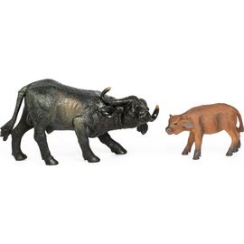 Фігурка Kids Team Сафарі Африканський бик і теля (Q9899-A25_1)