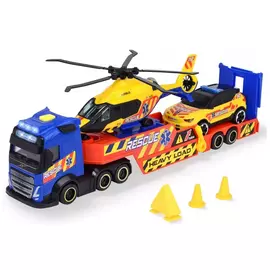 Игровой набор Dickie Toys Транспортер спасательных служб со звук. и свет. эффектами (3717005)