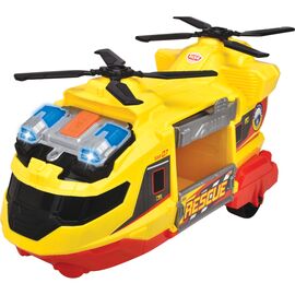 Спецтехніка Dickie Toys Функціональний гелікоптер Служба порятунку з ношами, зі звук. та світл. ефект., 30 см (3306023)