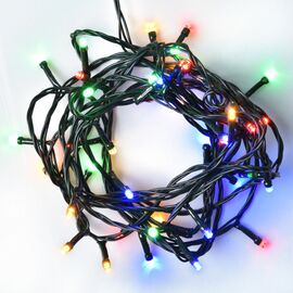 Гірлянда YES! Fun Нитка 70 LED Різнокольорова 4.9 м 8 режимів Мерехтіння (974844)